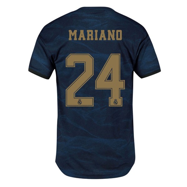 Camiseta Real Madrid NO.24 Mariano 2ª 2019-2020 Azul